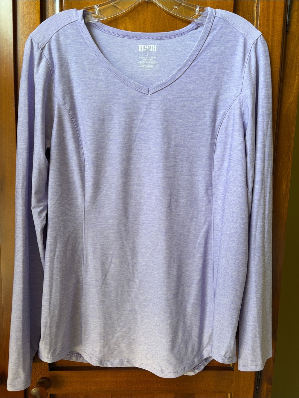 Duluth Trading Co Lavender Athletic Top